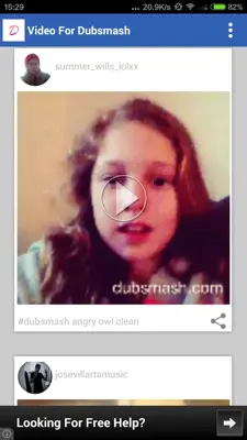 Video Player For Dubsmash android App screenshot 3