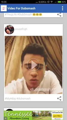 Video Player For Dubsmash android App screenshot 4